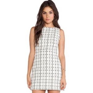 Alice + Olivia Kipp Tweed Dress